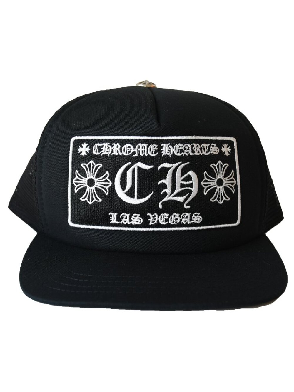 Chrome Hearts Las Vegas Exclusive Trucker Hat Black